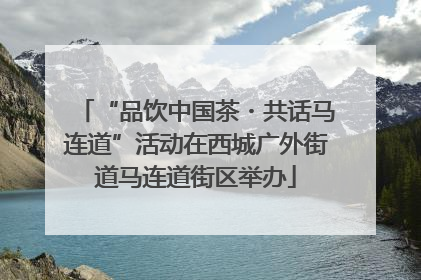 “品饮中国茶・共话马连道”活动在西城广外街道马连道街区举办