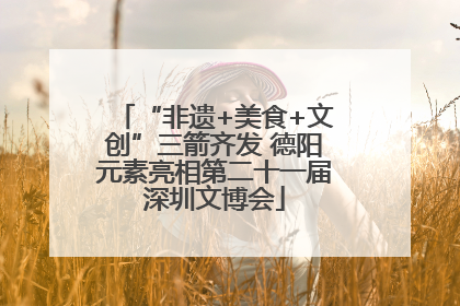 “非遗+美食+文创”三箭齐发 德阳元素亮相第二十一届深圳文博会