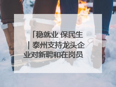 稳就业 保民生｜泰州支持龙头企业对新聘和在岗员工进行实训——到岗就能用 用了就见效