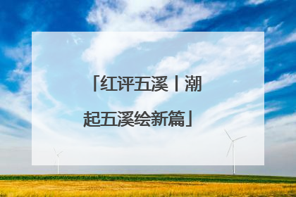 红评五溪丨潮起五溪绘新篇