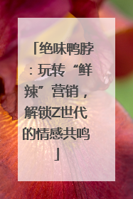 绝味鸭脖：玩转“鲜辣”营销，解锁Z世代的情感共鸣