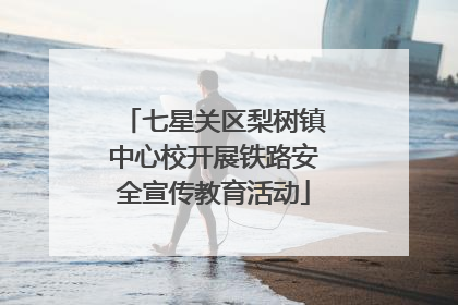 七星关区梨树镇中心校开展铁路安全宣传教育活动