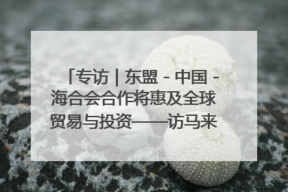 专访｜东盟－中国－海合会合作将惠及全球贸易与投资——访马来西亚亚太“一带一路”共策会高级研究员本恩·纳戈拉