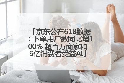 京东公布618数据：下单用户数同比增100% 超百万商家和6亿消费者受益AI