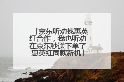 京东听劝找惠英红合作，我也听劝在京东秒送下单了惠英红同款新机