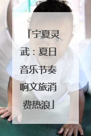 宁夏灵武：夏日音乐节奏响文旅消费热浪