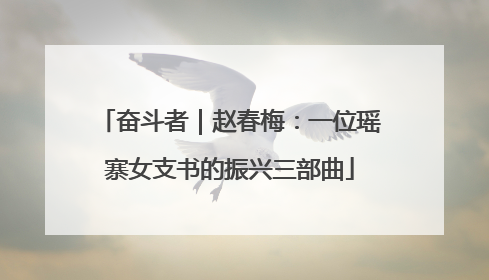 奋斗者｜赵春梅：一位瑶寨女支书的振兴三部曲