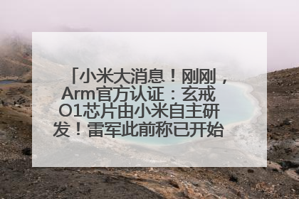 小米大消息！刚刚，Arm官方认证：玄戒O1芯片由小米自主研发！雷军此前称已开始大规模量产