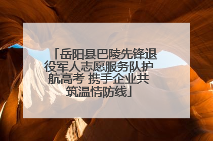 岳阳县巴陵先锋退役军人志愿服务队护航高考 携手企业共筑温情防线