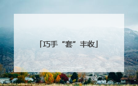 巧手“套”丰收