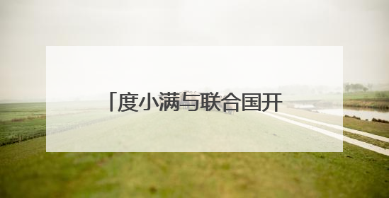 度小满与联合国开发计划署推进项目合作 中小微赋能培训落地辽宁庄河