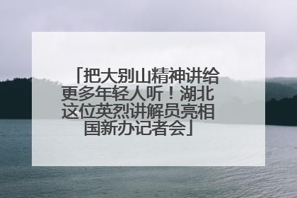 把大别山精神讲给更多年轻人听！湖北这位英烈讲解员亮相国新办记者会