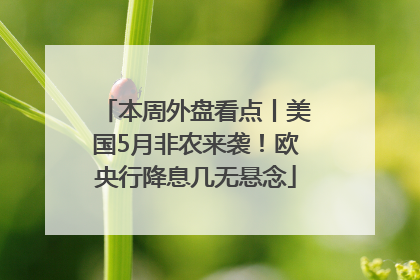 本周外盘看点丨美国5月非农来袭！欧央行降息几无悬念