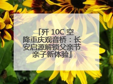 歼 10C 空降重庆观音桥：长安启源解锁父亲节亲子新体验