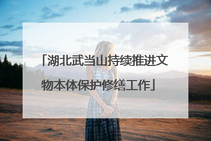 湖北武当山持续推进文物本体保护修缮工作