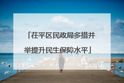 茌平区民政局多措并举提升民生保障水平