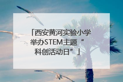 西安黄河实验小学举办STEM主题“科创活动日”