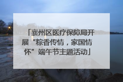 襄州区医疗保障局开展“粽香传情，家国情怀”端午节主题活动
