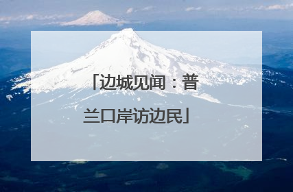 边城见闻：普兰口岸访边民