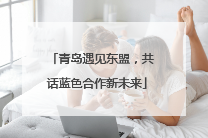 青岛遇见东盟，共话蓝色合作新未来