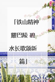 铁山精神耀巴陵 碧水长歌颂新篇