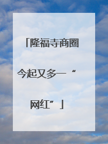 隆福寺商圈今起又多一“网红”