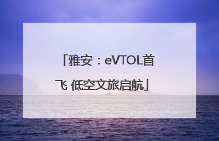 雅安：eVTOL首飞 低空文旅启航