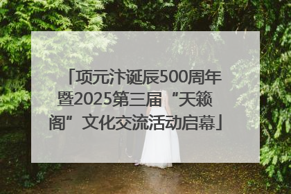 项元汴诞辰500周年暨2025第三届“天籁阁”文化交流活动启幕