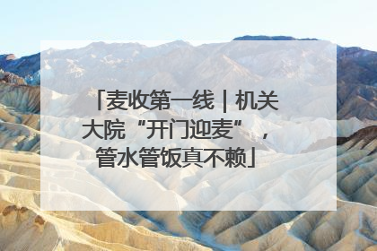 麦收第一线｜机关大院“开门迎麦”，管水管饭真不赖