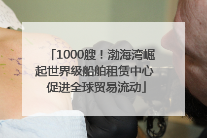 1000艘！渤海湾崛起世界级船舶租赁中心 促进全球贸易流动