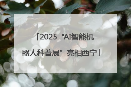 2025“AI智能机器人科普展”亮相西宁