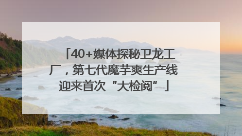 40+媒体探秘卫龙工厂，第七代魔芋爽生产线迎来首次“大检阅”
